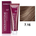 Montibello Cromatone Trwała farba do włosów - kolor 7.16 kasztanowy popielaty blond 60ml - Montibello