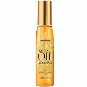 Montibello, Gold Oil Essence, lekki olejek bursztynowo-arganowy do włosów, 130 ml - Montibello