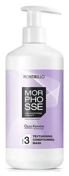 Montibello Morphosse Oleo-Keratin Texturising Conditioning Maska Przedłużająca Efekt Prostowania 500ml - Montibello