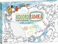 Monumi, zestaw kreatywny Kolorowanka Ramka Do Zawieszenia - Koty - Monumi