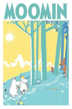 MOOMIN (FOREST) plakat 61x91cm - Pyramid Posters