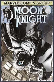 Moon Knight Comic Book Cover - plakat - Pyramid Posters