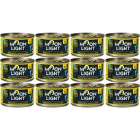 Moonlight Dinner Karma z tuńczykiem kurczakiem i łososiem w sosie 12x80g