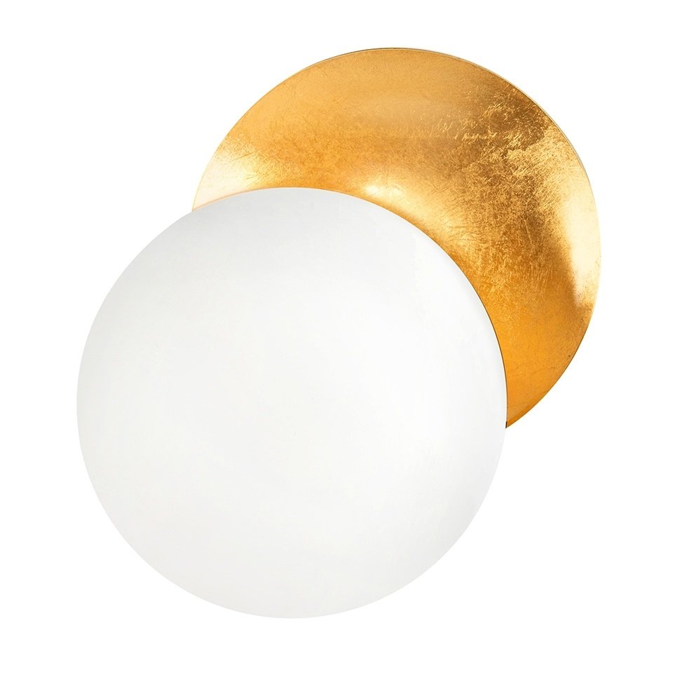 MOOSEE lampa ścienna ECLISE złota / biała - Moosee | Sklep EMPIK.COM