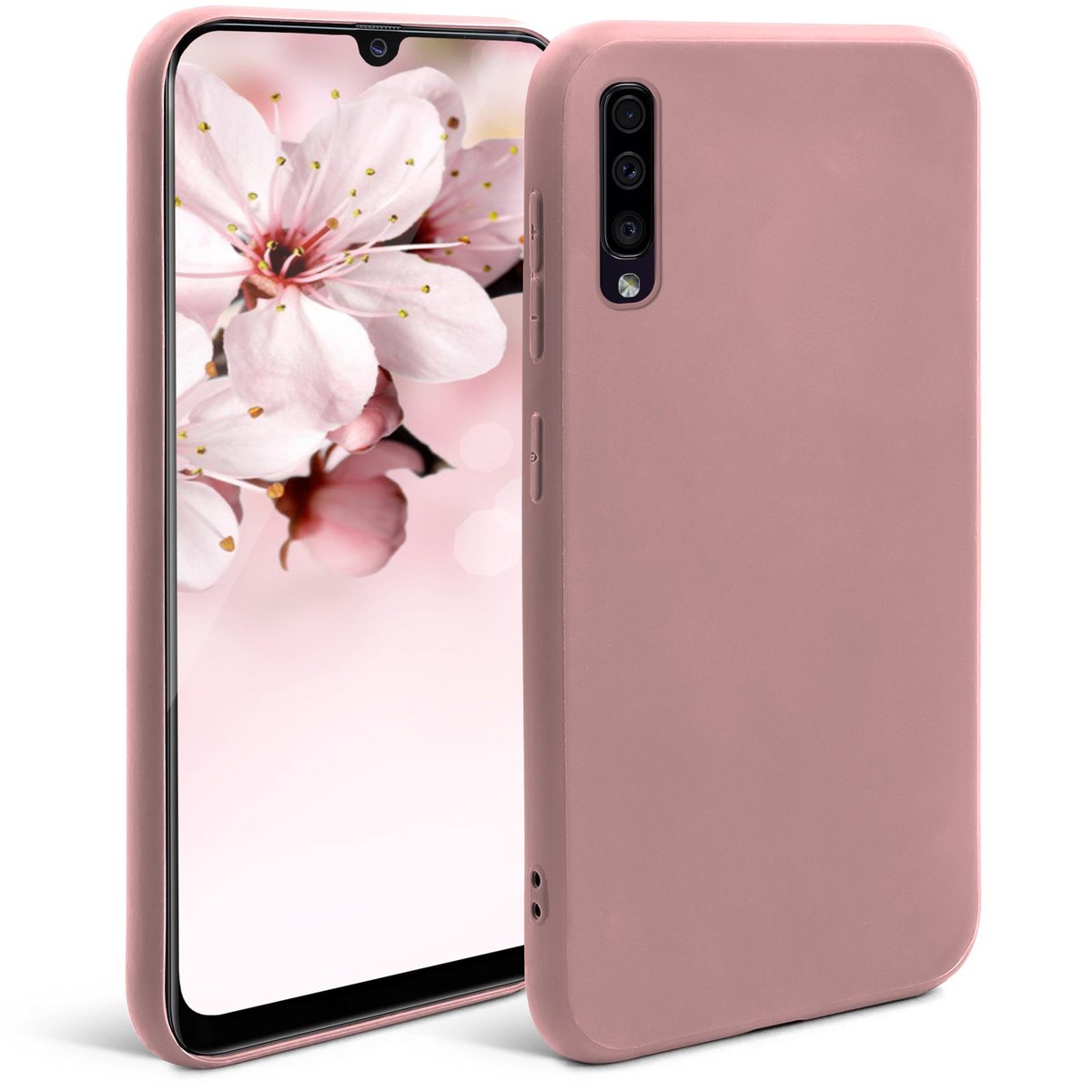 Coque et étui téléphone mobile Moozy Minimalist Series Coque en Silicone pour Huawei P40 Lite