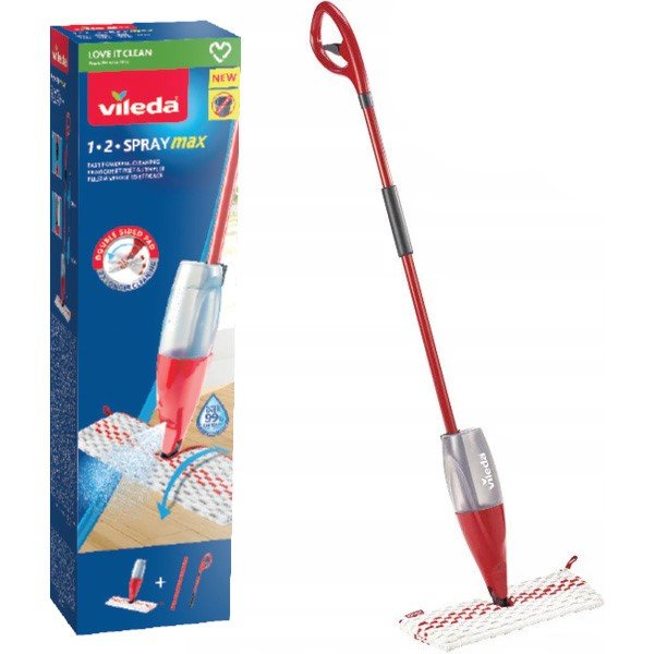 Mop do podłogi ze spryskiwaczem, 1-2 SPRAY MAX, Vileda