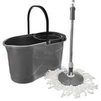 Mop obrotowy z wiadrem 19 l GREY