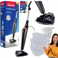 MOP PAROWY VILEDA ELEKRYCZNY STREAM PLUS MOCNY XXL +4X NAKŁADKI MOPA Inna marka