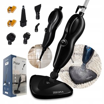 MOP PAROWY WIELOFUNKCYJNY Myjka + Akcesoria Gotowy w 25 sek. Lekki 2,6kg - Zeegma