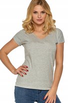 Moraj Bawełniany T-Shirt damski z dekoltem V - S