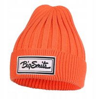 Moraj Czapka Damska Typu Beanie z Naszywką Uniwersalna