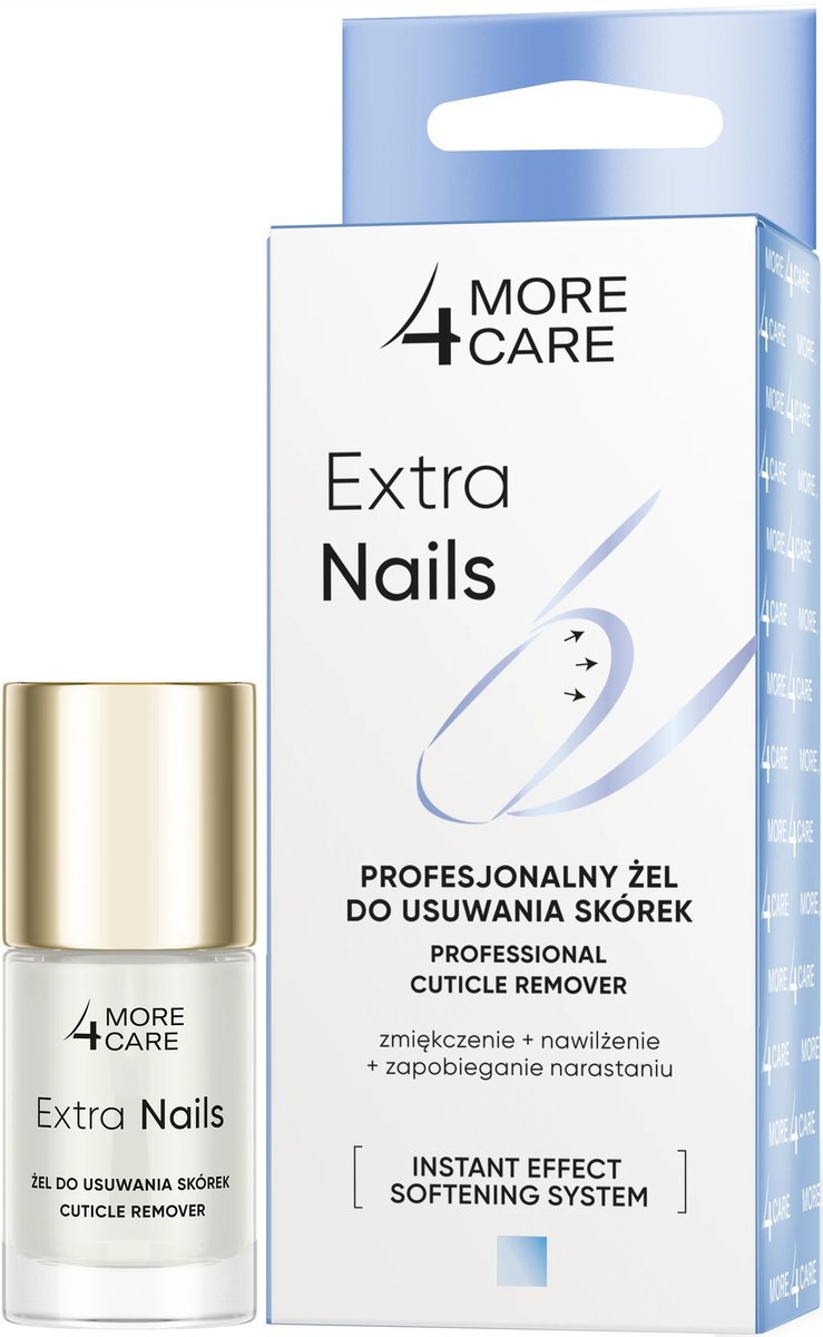MORE4CARE Extra Nails Profesjonalny żel do usuwania skórek 10 ml