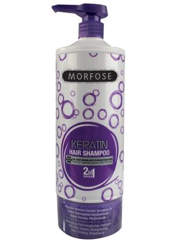 Morfose, Keratin, szampon do włosów zniszczonych 2w1, 1000 ml - Morfose
