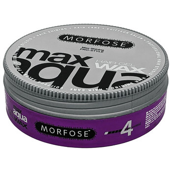 Morfose Wax Aqua Gel Max - mocno nabłyszczający żel do stylizacji fryzur, dla mężczyzn,175ml - Morfose