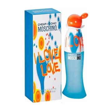 Moschino, I Love Love, Woda toaletowa dla kobiet, 100 ml - Moschino