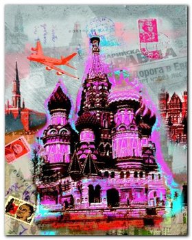Moscow Vintage plakat obraz 40x50cm - Wizard+Genius