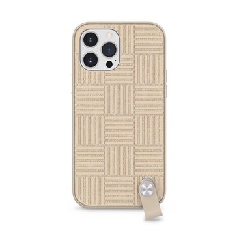 Moshi Altra - Etui z odpinaną smyczką iPhone 13 Pro Max (antybakteryjne NanoShield™) (Sahara Beige) - Moshi