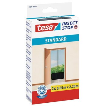 Moskitiera drzwiowa tesa Standard 1,2x2,2m czarna - TESA