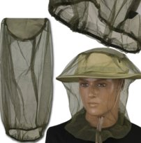 Moskitiera Na Głowę Kapelusz Wędkarki Siatka Na Komary Insekty Moskitiery