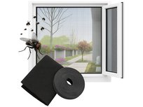 Moskitiera na Okno Siatka Okienna Przeciw Owadom Komarom Muchom na Rzep 150x180cm Czarna PrzydaSie | Mocna Poliestrowa Siatka Ochronna do Docinania | Bezinwazyjny Szybki Montaż bez Wiercenia | Samoprzylepna Taśma Rzep w Zestawie | Można Prać | Wysyłka 24h z PL – Świeże Powietrze i Spokojny Sen bez Insektów! Kup Teraz i Zabezpiecz Dom na Lato! PrzydaSie.pl