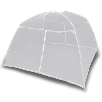 Moskitiera namiotowa, 200x150x145 cm, włókno szklane, biała - vidaXL