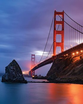 Most Golden Gate - Plakat - Nice Wall