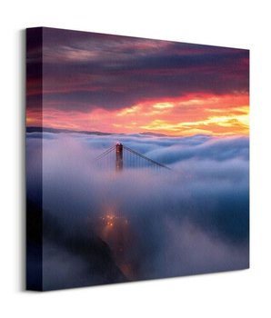 Most we mgle - obraz na płótnie - Nice Wall
