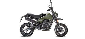 Motocykl Brixton Crossfire 125 XS kolor: Zielony, Rok produkcji 2022 - Inny producent