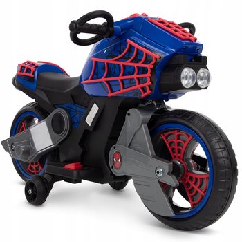 Motocykl elektryczny Spider-Man Jeździk dla dzieci 3–7 lat niebieski Huffy - Huffy