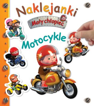 Motocykle. Mały chłopiec. Naklejanki - Belineau Nathalie