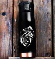 Motocyklista motor kubek termiczny personalizacja prezent imieniny urodziny