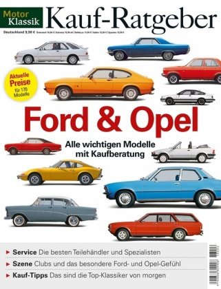 MotorKlassik Kauf-Ratgeber - Ford/Opel - Motorbuch Verlag