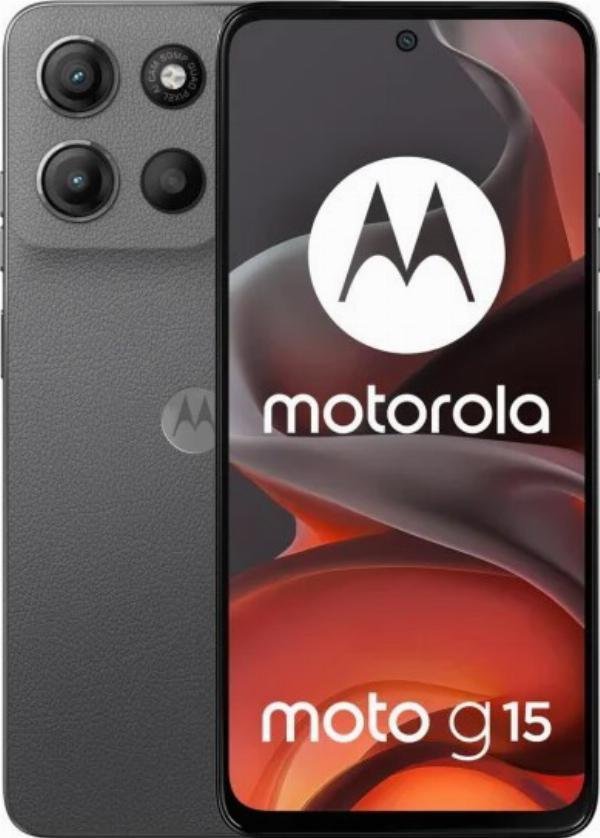 Motorola Moto G15 Power 8/512 Go Gravity Grey – Écran Full HD+ 6,72″ – 50 Mpx – Batterie 6000 MAh – MediaTek Helio G81