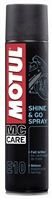 Motul Mc Care E10 Shine & Go Spray 400Ml - MOTUL