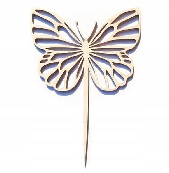 Motyl topper drewniany motylek dekoracja butterfly - Pamario