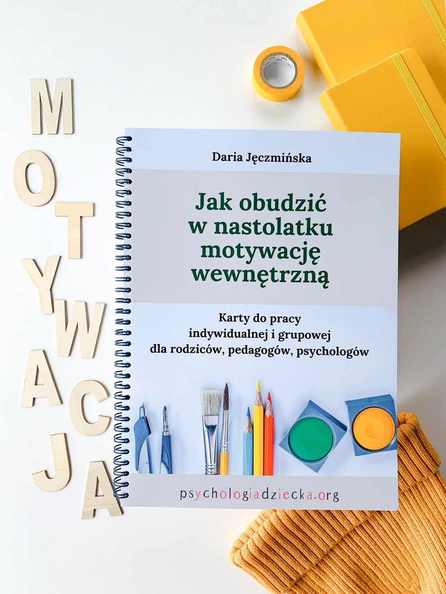 MOTYWACJA WEWNĘTRZNA Nastolatka – Karty Pracy - Daria Jęczmińska ...