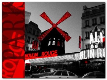 Moulin Rouge plakat obraz 80x60cm - Wizard+Genius