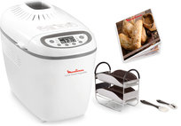 Moulinex OW6101 automat do chleba i bagietek 1,5 kg 1650W biały Moulinex