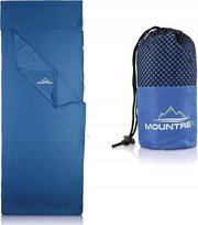 Mountrex Ultralekki Podręczny Śpiwór Podróżny Z Suwakiem 220X90Cm Niebieski Inna marka
