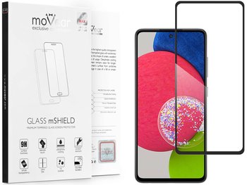 moVear 2.5D Max - Szkło Hartowane Do Samsung Galaxy A52S / A52 (6.5") Na Cały Ekran | Do Etui, Fullglue, 9H - moVear
