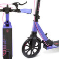 Movino, hulajnoga miejska City Pro, koła 200 mm, łożyska ABEC-7, 2 hamulce (ręczny, nożny), purple-pink&nbsp;-&nbsp;Movino