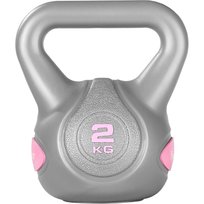 Movit, Kettlebell, srebrno-niebieski, 2 kg 
