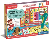 MÓWIĄCE PIÓRO 500 PYTAŃ LITERY I SŁOWA CLEMENTONI #G3, gra planszowa