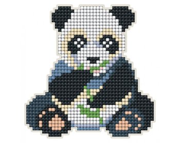 Mozaika diamentowa z magnesem, panda - Collection D`Art