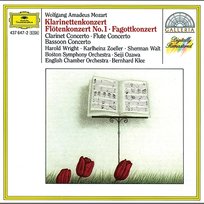 Mozart: Clarinet Concerto; Flute Concerto; Bassoon Concerto in B Bernhard Klee, Sherman Walt, Seiji Ozawa, English Chamber Orchestra, Boston Symphony Orchestra, Harold Wright, Karlheinz Zöller