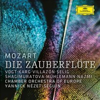 Mozart: Die Zauberflöte Christiane Karg, Levy Sekgapane, Rolando Villazón, Regula Mühlemann, Albina Shagimuratova, Tareq Nazmi, Franz-Josef Selig, Douglas Williams, Johanni van Oostrum, Paul Schweinester, Klaus Florian Vogt