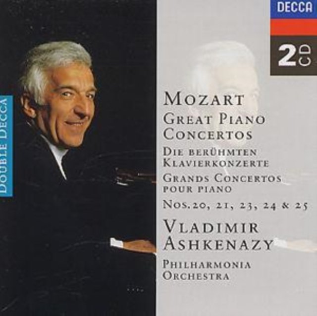 Mozart Great Piano Concertos Ashkenazy Vladimir Muzyka Sklep Empik