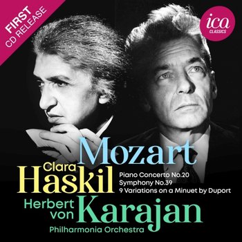 Mozart: Piano Concerto No. 20. Symphony No. 39. Variations - Haskil Clara