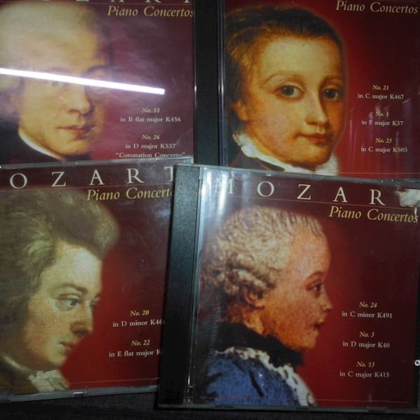 Mozart Piano concertos 4 cd - Rita Paul und Various Duette | Muzyka ...