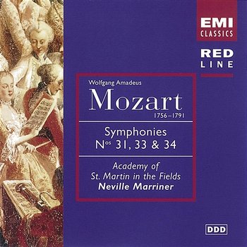 Mozart: Symphonies Nos. 31, 33 & 34 - Sir Neville Marriner, Academy of St Martin-in-the-Fields